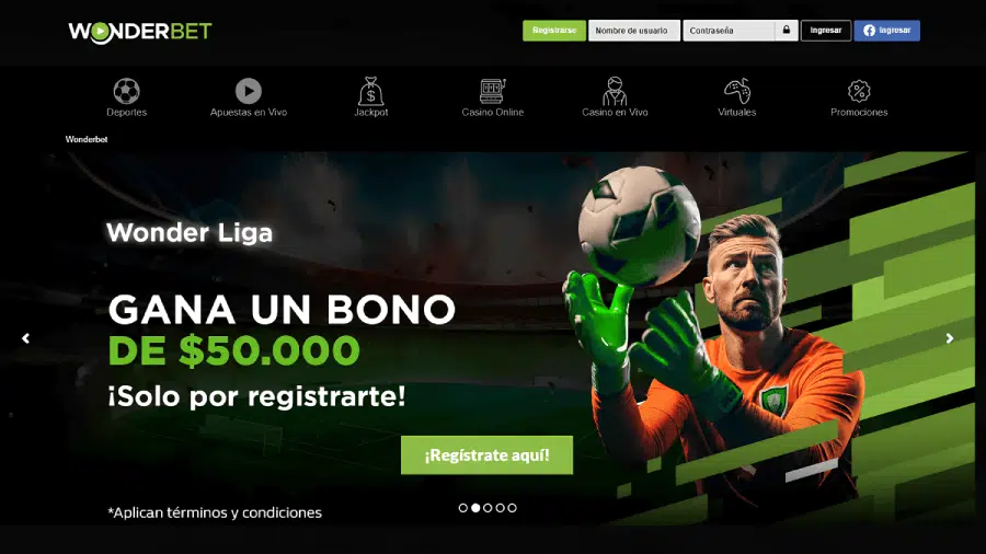 Wonderbet bonus